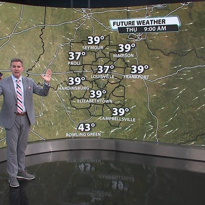 Jude Redfield's Wednesday morning forecast